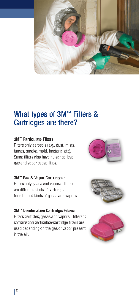 3M™ Gas, Vapour and Particulate Filter, A2B2E2K2HgP3 R + Formaldehyde, 6099: Ultimate multi-gas and particulate protection—engineered for high-risk environments including formaldehyde and mercury exposure. - Image 5
